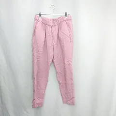◇ ⊂ JOURNAL STANDARD ジャーナルスタンダード ウエストゴム イージーパンツ サイズ表記なし ピンク レディース E  【1502030002027】