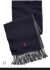 新品 POLO Ralph Lauren（ポロ） リバーシブル ウール ブレンド マフラー