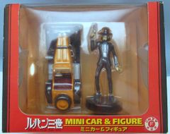 バンプレスト ルパン三世ミニカー&フィギュア 次元大介&フィアット
