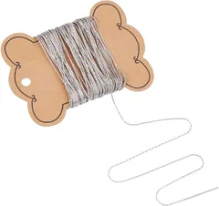 UNICRAFTALE ネックレスチェーン ジュエリー製作用 ステンレススチールチェーン はんだ付けネックレスチェーン コリアナチェーン メタルネックレス DIY ジュエリー作り( ステンレス色,  10m-0.7mm)