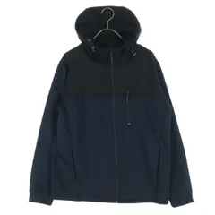 美品 TAKA-Q タカキュー バイカラー 長袖 ジップジャケット M ブラック フーディ メンズ 古着