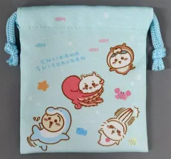 【中古】バッグ [単品] 集合 ミニ巾着 「ちいかわ 水族館 第二弾」