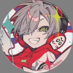 【中古】バッジ・ピンズ だるまいずごっど(Crazy Raccoon) 缶バッジB(ミニキャラ) 「CR FES 2024」 缶バッジくじ景品