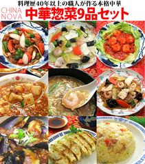 NEW本格中華料理9品セット　冷凍食品のサムネイル