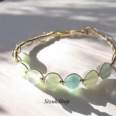 ベリルミックス　ATW  シンプル天然石ブレスレット