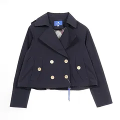 ブルーレーベル・クレストブリッジ BLUE LABEL CRESTBRIDGE エンザイムシャンブレー ショートコート ナイロン コート レディース 未使用のサムネイル