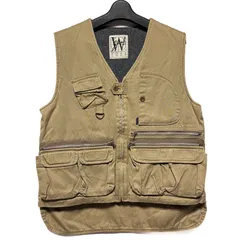 希少ヨウジヤマモト 22AWレザーベスト HE-V10-812-1-03