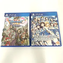 [中古] PS４ソフト2本セット「ドラクエⅪ」「アイドルマスター」