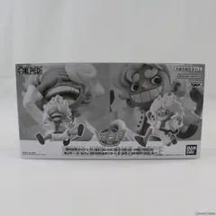 ONE PIECE - モンキー・D・ルフィ GEAR5&amp;モンキー・D・ルフィ GEAR5 ギガント 週刊少年ジャンプ ワールドコレクタブルフィギュア ONE PIECE(ワンピース) WJ34号 応募者全員サービス Aコース 完成品 フィギュア(2644088) バンダイスピリッツ モンキー・D・ルフィ GEAR5&モンキー・D・ルフィ GEAR5 ギガント
