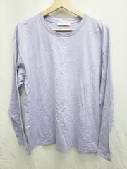 ◇ Θ JOURNAL STANDARD ジャーナルスタンダードな 長袖 Tシャツ サイズM パープル メンズ P  【1409090006258】