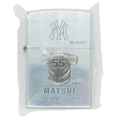 松井秀喜　ヤンキース　ジッポライター ZIPPO オイルライター 松井秀喜モデル ニューヨークヤンキース