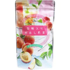 白桃入り水出し煎茶 水出しティーバッグ 3g×20包入のサムネイル