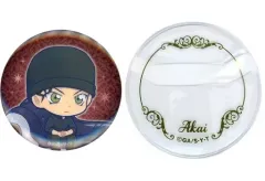 【中古】バッジ・ピンズ 赤井秀一 「名探偵コナン カプセル缶バッジ＆カバー Vol.4」