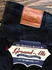 濃紺美品毛羽立ちシルバーストーン大戦モデルw34革パッチ隠しリベット