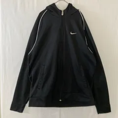 【Lサイズ】古着　フルジップスウェットパーカー　NIKE　00s　刺繡ロゴ