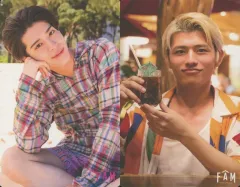 【中古】コレクションカード(男性) timelesz/松島聡・篠塚大輝/CD「FAM」【初回限定盤A】封入特典オリジナルトレーディングカードver.A