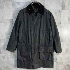 英国製 Barbour バブアー オイルドジャケット SL BORDER ブラック 34