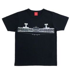 キッズ レディース ユニセックス メンズ ブラック 阪神甲子園球場100周年×OJICO 野球 半袖Tシャツ 甲子園 日本製 【Official】