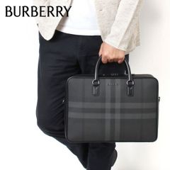 25SSモデル バーバリー BURBERRY AINSWORTH エインズワース ブリーフケース【CHARCOAL】 8065338 CHARCOAL/【2025SS】m-bag