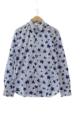 フランクアンドアイリーン 長袖シャツ FINBAR リネン ストライプ 3L相当 Frank&Eileen フランク&アイリーン FINBAR SSLN フィンバー