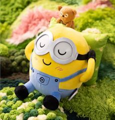 【新品未使用箱入り】日本未発売　まくら　ミニオン　ボブ&ティム　ぬいぐるみ