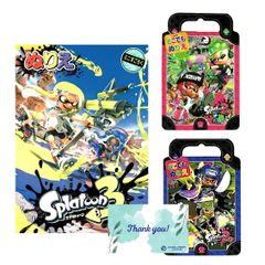 ショウワノート スプラトゥーン2&3 ぬりえ RPJセット 500492703 / 520492001 【3種セット】