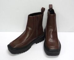 72.LOWRYS FARM ローリーズファーム LF821152PD モカブーツ M  中古