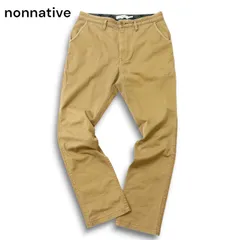 nonnative ベージュ チノパン 新品 25ss nonnative オフィサーチノトラウザー パンツIVORY2