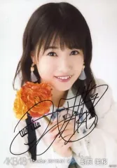 生写真(AKB48・SKE48)/アイドル/AKB48　☆朝長美桜/直筆サイン入り・レア・共通カット(帯無し)・共通ポーズ/AKB48 劇場トレーディング生写真セット2017.October1 「2017.10」 中古】生写真(AKB48・SKE48) ☆朝長美桜/直筆サイン入り・レア
