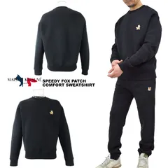 MAISON KITSUNE メゾンキツネ スピーディフォックス スウェット ポルトガル製 プレゼント 父の日 メンズトップス 男女兼用 ユニセックス スウェット パーカー プルオーバー 裏毛