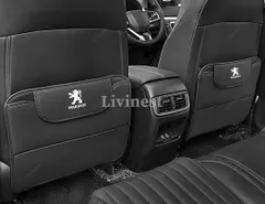 【美品・新品未使用】プジョー キックガード シート バック マット キックガード. 2008 3008 5008 SUV 308 508 208 2019 2020 2016-2019 後部座席シートバックプロテクター 車用シートカバー用品汚れ防止.