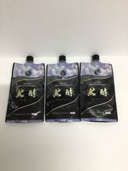 C222 K 黒酵 プレミアムダークブラウン プレミアム発酵クリームシャンプー コクファ 白髪用 200g 3個セット