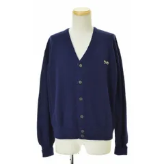 70s USA製 JCPENNEY カーディガン 茶色 無地 L 古着 80年代 ジェイシーペニー J.C.Penney THE FOX Sweater