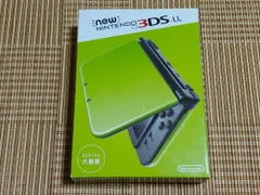 本体 New3DSLL ライム×ブラック B
