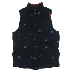 HYSTERIC GLAMOUR ヒステリックグラマー カートコバーン PICK ME PICK ME YEAH REVERSIBLE CORDUROY DOWN VEST リバーシブル コーデュロイ ダウン ベスト ブラック系 レッド系【中古】のサムネイル