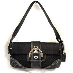 COACH C05J-3628 コーチ バッグハンドバッグ ショルダーバッグ 肩掛け ソーホー シグネチャー キャンバス レザー ブラック