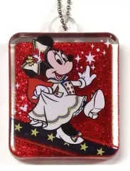 【中古】雑貨 ミニーマウス 「ディズニー・クリスマス2019 キラキラキーチェーン」 東京ディズニーシー限定