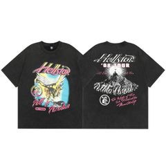 ヘルスター Hellstar Studios Vintage PATH TO PARADISE 08 T-SHIRT SUMMA SAGA 半袖 Tシャツ ゆったり ユニセックス 並行輸入品 ブラック S M L XL
