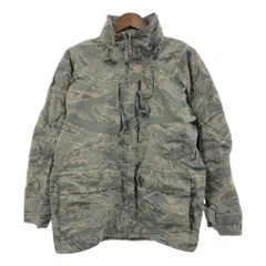 00年代 米軍実物 U.S.AIRFORCE APECS GORE-TEX パーカー ジャケット ミリタリー ABUカモ (メンズ MEDIUM-REGULAR) 中古 古着 Q1012