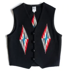 ortega’s オルテガ チマヨベスト ブラック ビンテージ 60s〜 希少 黒 60s usa vintage オルテガ ベスト チマヨ ネイティブ