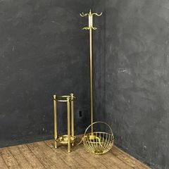 フランスアンティーク ルイ16世スタイル ファイヤーツールセット