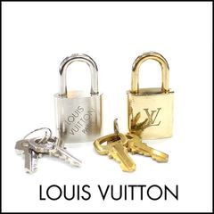 ルイヴィトン パドロック シルバー 303 ゴールド 336 2色セット カデナ 南京錠 鍵 Louis Vuitton