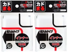 【まとめ買い】 カドまるスリーブ インナー 横入れタイプ サイズ64×89mmのサムネイル