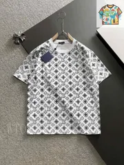 【今日特価】Louis Vuitton 2025SS ホワイト T シャツ（ユニセックス）
