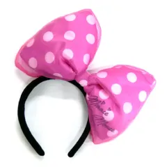 【中古】アクセサリー(非金属)(キャラクター) ミニーマウス ミニーリボンカチューシャ(ピンク) 「ディズニー」 東京ディズニーリゾート限定