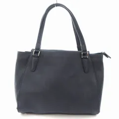 ミッシェルクラン MICHEL KLEIN ショルダーバッグ トート 2WAY 紺 ネイビー グレー /UO ■GY99