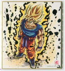 バンダイ ドラゴンボール色紙ART 5弾/2410730 超サイヤ人孫悟空(箔押し) 16