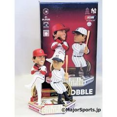 【MS】超レア世界421個限定！大谷翔平 ベーブルース 伝説の二刀流 ダブル ボブルヘッド人形 新品箱入り バブルヘッド 首振り人形 WBC
