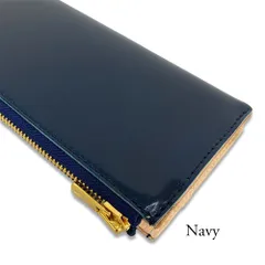 新喜皮革　オイルコードバンLファスナーロングウォレット　日本製　0488QG