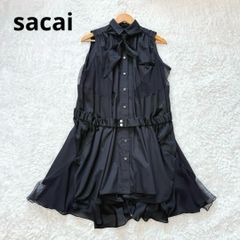 sacai チュールワンピース シトウレイ - メルカリ